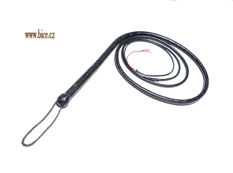 16PHJ400_1 Polohadí bič z jelení kůže v délce 4 m