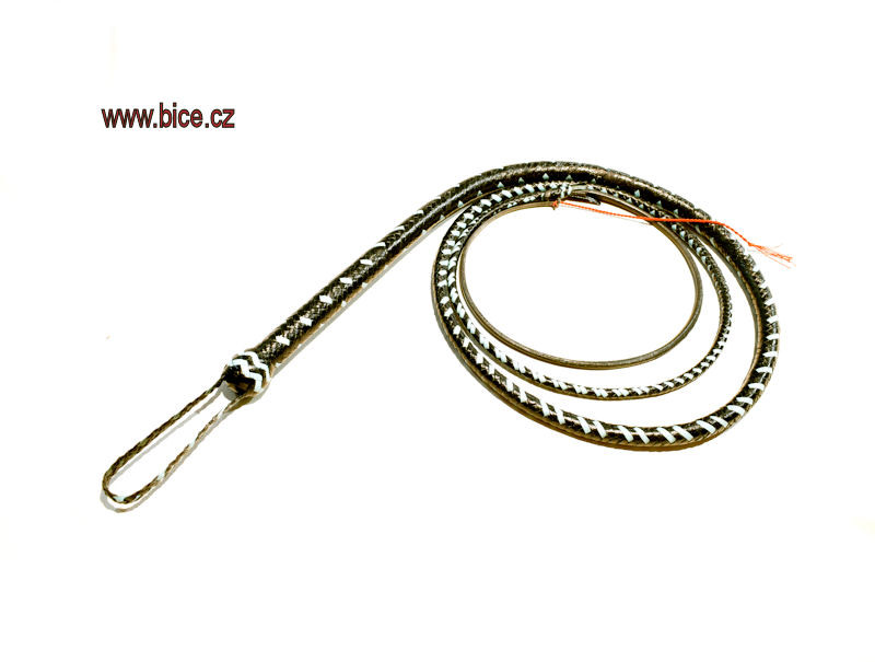 16PHJ300_1 Polohadí bič z jelení kůže v délce 3 m